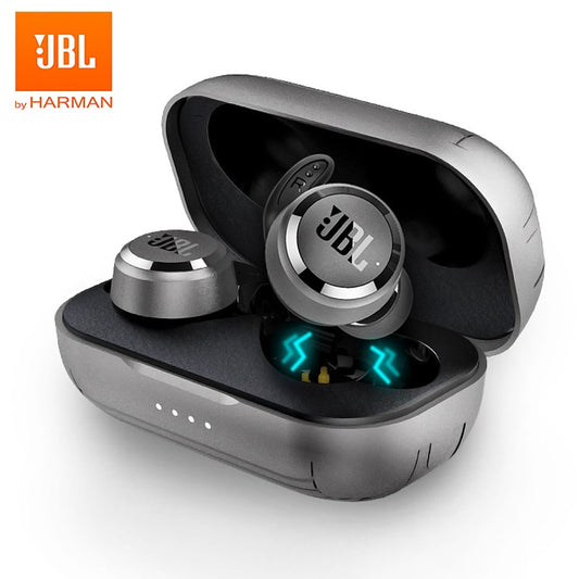 Original JBL T280 TWS Bluetooth Earphones Stereo Bass Sound Headset Noise Cancelling Wireless Headphones with Mic Charging Case